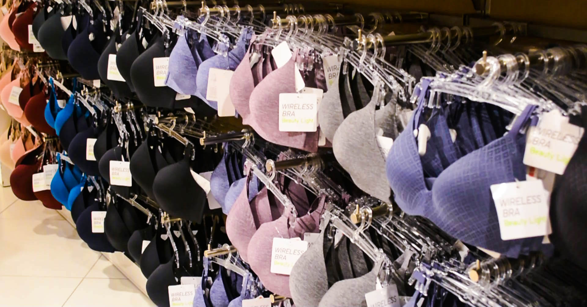 Wireless Bras Rack