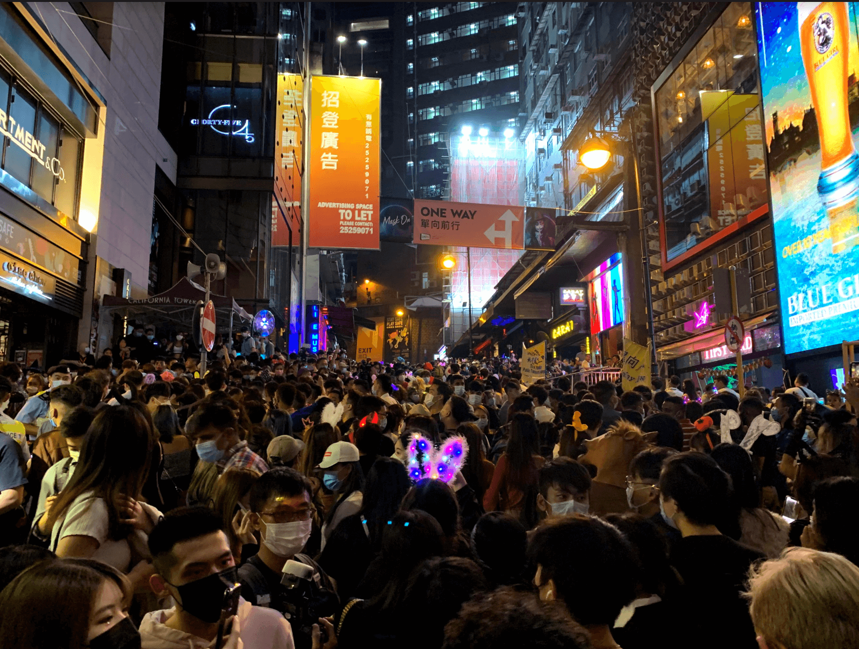 30 pc business rise expected for Lan Kwai Fong restaurants after Halloween